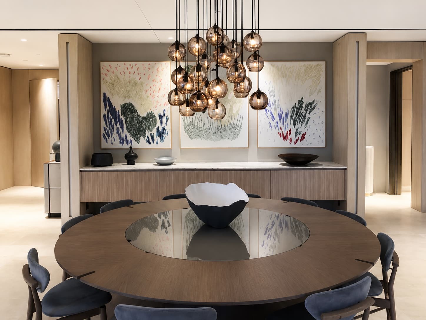 Luxury European Modern Remodel of Wilshire Corridor Penthouses